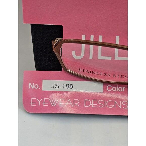 JILL STUART Women's Eyeglasses JS-188-1 honey 51-16 135 Clear Lenses NEW - Picture 16 of 16
